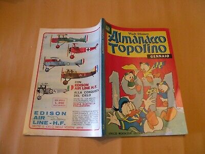 Almanacco Topolino 1971 N.169 Mondadori Disney Originale Ottimo Bollini+Cedola