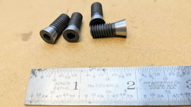 5/16-18 Reed Vise Jaw Screws - Prentiss Bulldog  Jaw Retainers Grade 8