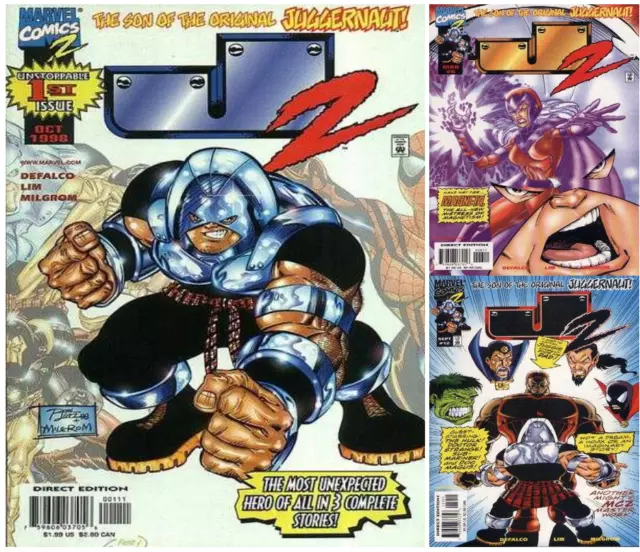 J2 U PICK comic 1 2 3 4 5 6 7 8 9 10 11 12  1998 Marvel X-Men Juggernaut st112