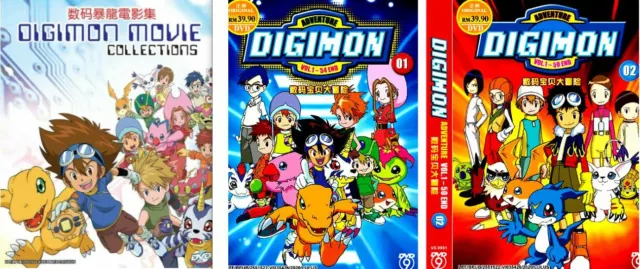 DIGIMON MOVIE COLLECTION 9 Movie + Digimon Adventure Tri 1-6 Ship From USA  $65.14 - PicClick AU