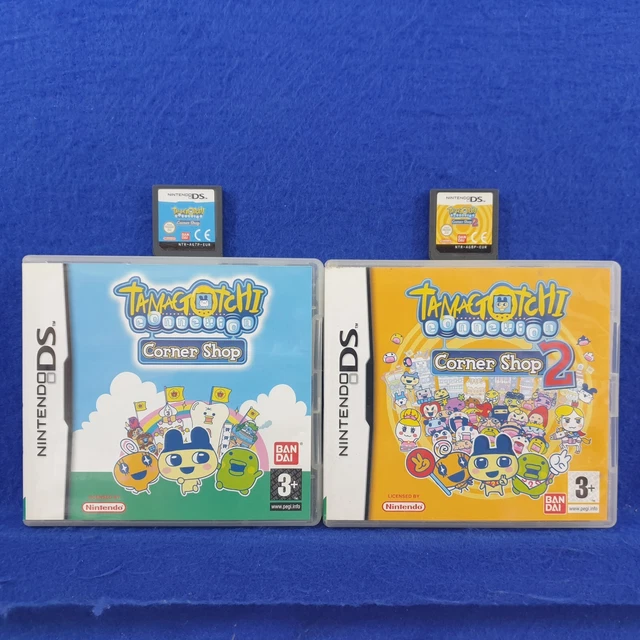 ds TAMAGOTCHI CONNEXION Corner Shop x2 Games (NI) 1+2 (Works on US Consoles) PAL