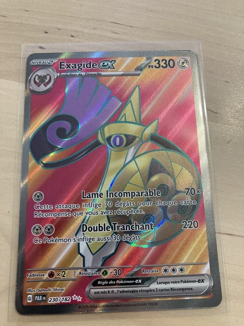 Carte Pokémon Exagide Ex 135/182 Faille Paradoxe Français