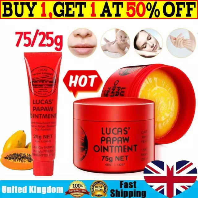 2024 New Lucas Papaw Ointment 75g Paw Paw Genuine Import Hot UK