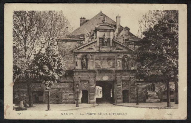 Cpa Nancy - La Porte de la Citadelle