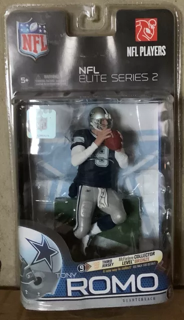 McFarlane NFL Elite Serie 2 Tony Romo Dallas Cowboys NEU