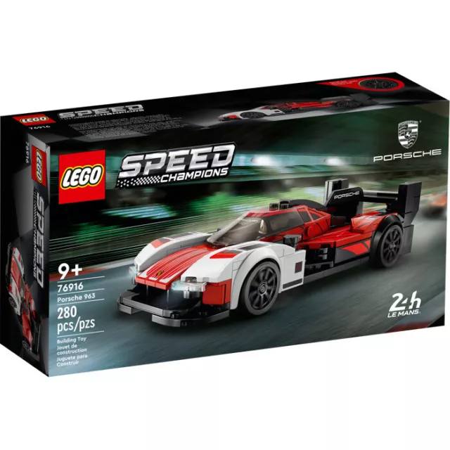 LEGO Velocità Champions Porsche 963 76916 Macchina Corsa