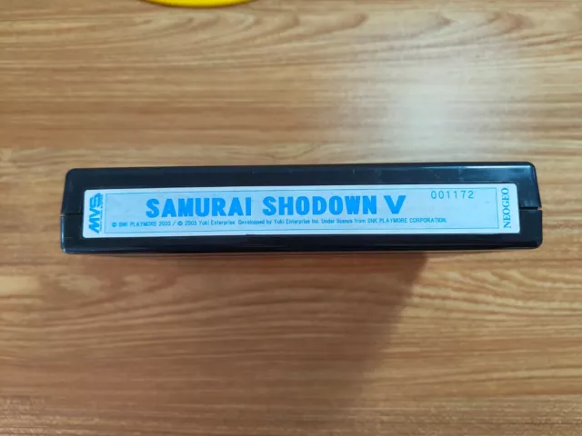 Samurai Shodown V - Neo Geo MVS Arcade - Clean, tested, working! US Seller