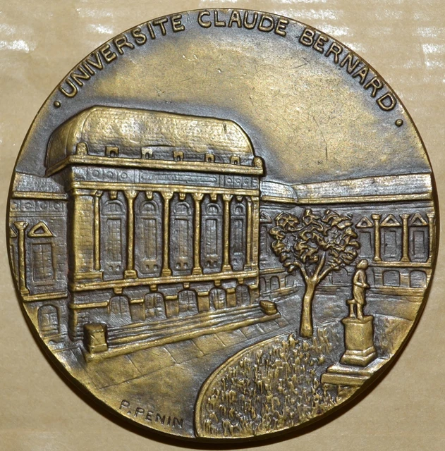 Médaille Université De Lyon - Bronze - XXème Siècle
