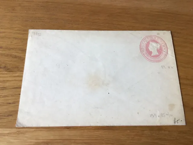 Great Britain  unused pre paid victorian stamps cover  Ref 55751