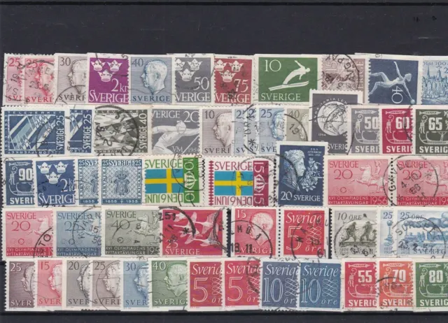sweden stamps ref 16155