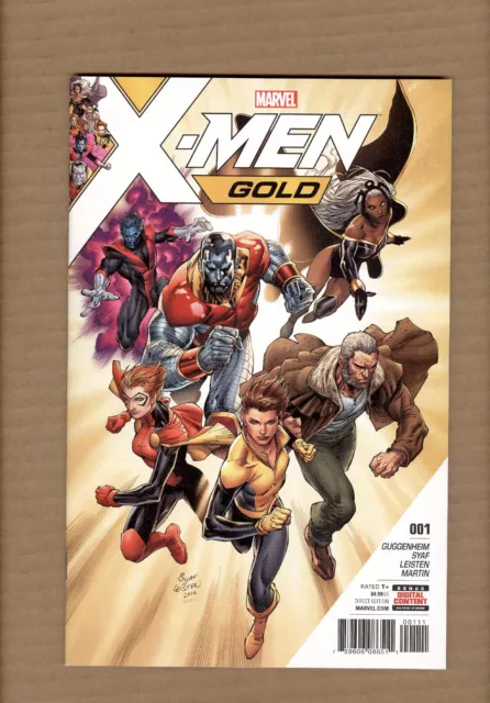 X-MEN GOLD #1 RECALLED SYAF CONTROVERSIAL ART 1st PRINT 2017