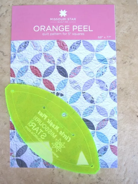 Orange Peel Template with Orange Peel Quilt Pattern New Missouri Star Quilt Co.
