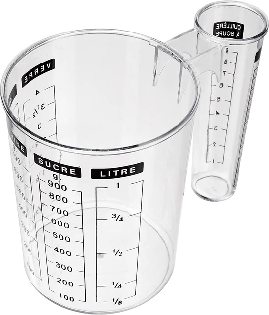 Verre Doseur Double Quid 1.5CL-3CL – Acier Inox, Finition Satinée, Parfait Pour Cocktails