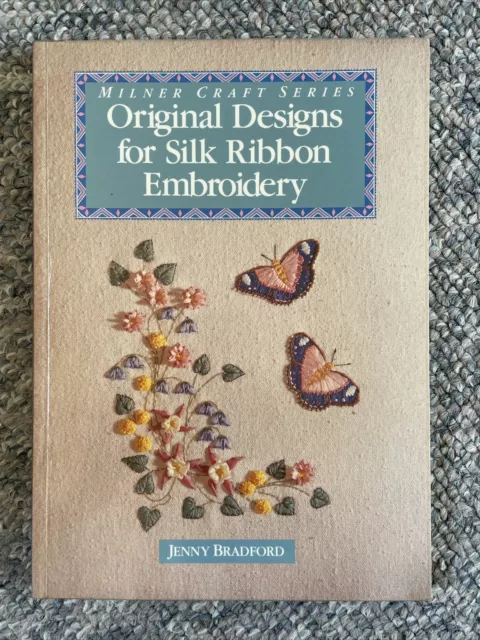 2x Milner Craft Series: Silk Ribbon Embroidery & Bullion Stitch by Jen Bradford 3