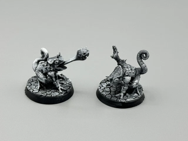 Football Lizard CUSTOM PAINTED FANTASY Football Lizard Men Style Team – Monochrome ...