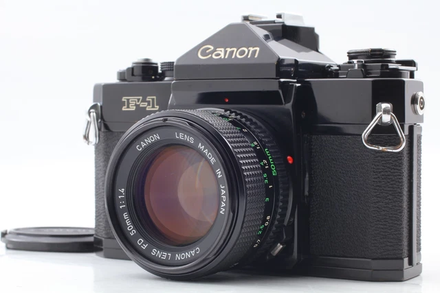 Appareil photo reflex argentique 35 mm Canon NEW F-1 Eye Level type