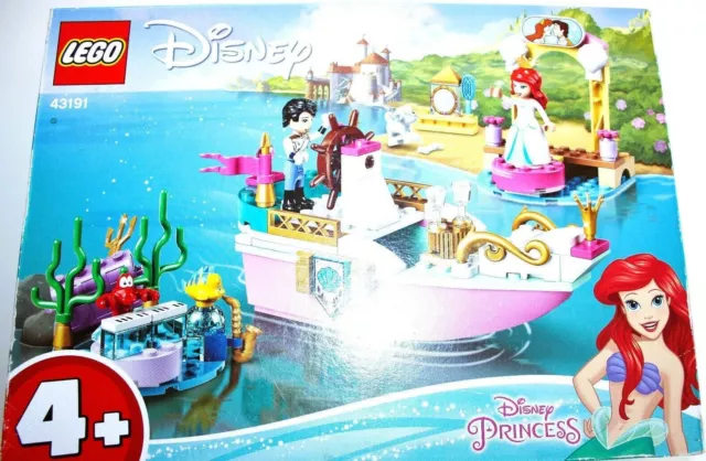 LEGO Disney Princess 43191 Le bateau de mariage d'Ariel - La