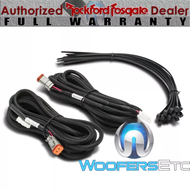 Rockford Fosgate Rfyxz-Rsw16 Rear Speaker Harness For Yahama Xyz Models New