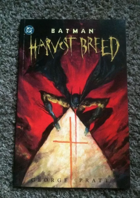 BATMAN HARVEST BREED DC COMICS BOOK George Pratt HORROR GORE DARK KNIGHT OOP HTF