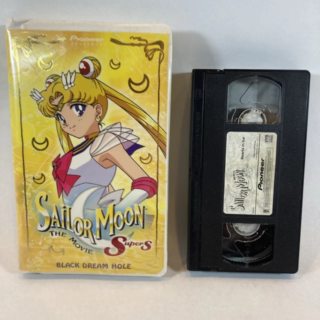 SAILOR MOON SUPERS The Movie Black Dream Hole VHS Anime English Dubbed