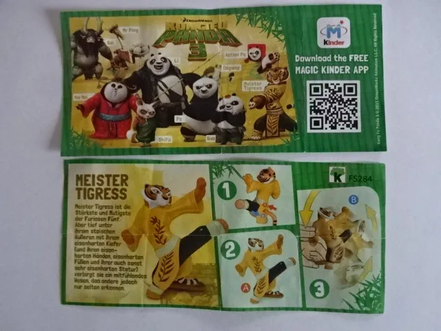 BPZ / EU 2015 - FS-284 / Kung Fu Panda 3 / Meister Tigress