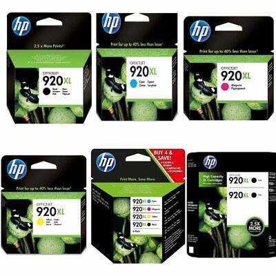 Genuine HP 920XL Ink Cartridges For HP OfficeJet 6000  Lot