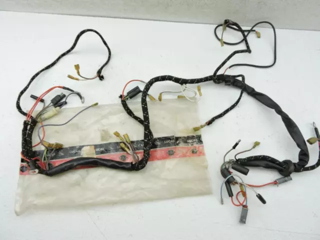 NOS Lucas Mystery Wiring Harness 500 650 750 Triumph Norton BSA Royal Enfield 87