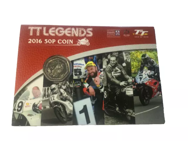 TT Legends 2016 50p Gift Pack Isle Of Man