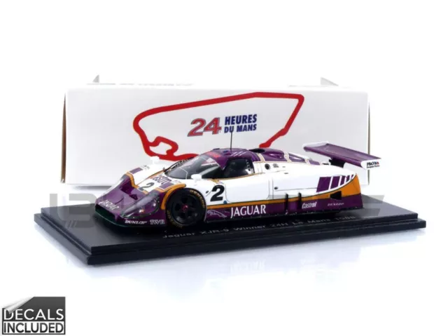 SPARK 1/43 43LM88 JAGUAR XJR-9 - WINNER LE MANS 1988 diecast modelcar