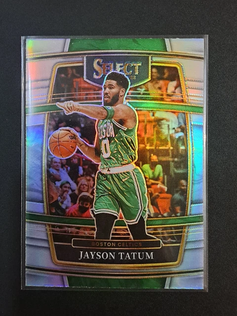 2021-22 NBA PANINI Select Jayson Tatum Concourse Silver Prizm 