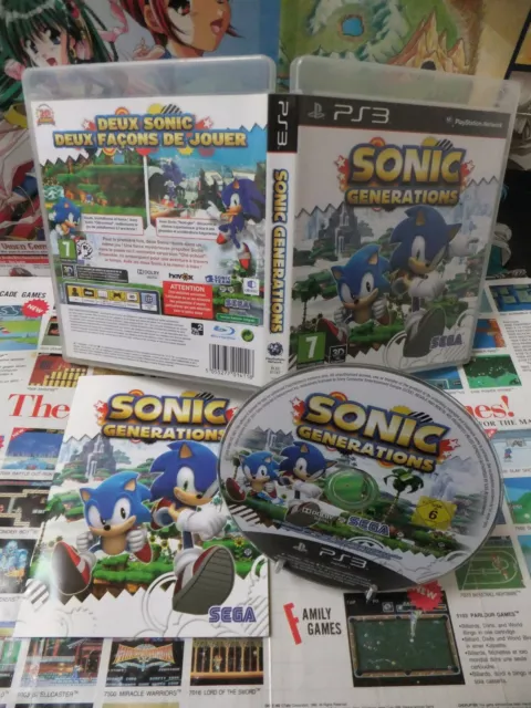 Playstation 3 PS3:Sonic Generations [TOP SEGA & 1ERE EDITION] Fr