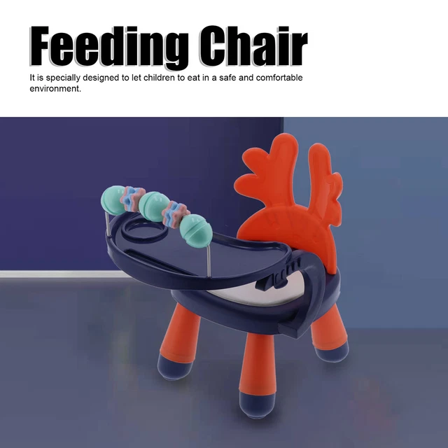 Silla de comedor para bebé silla de alimentación material plástico cojín de PVC suave para el hogar