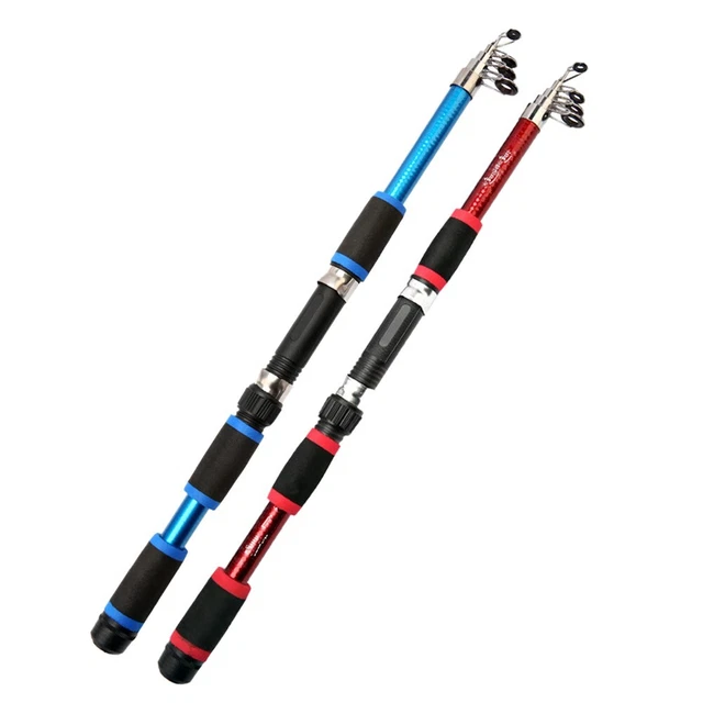 Canna Da Pesca Telescopica 1.7m - Leggera E Portatile Per Pesca In Mare E Acqua Dolce | Ideale Per Travel E Outdoor - Foto 9