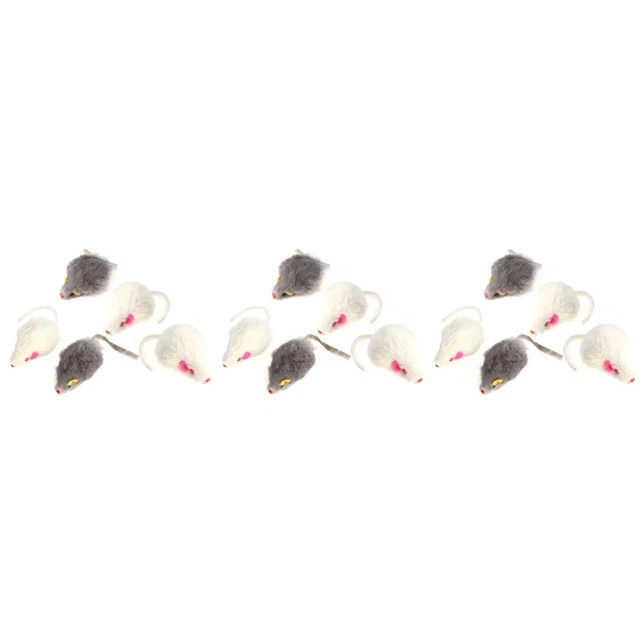 15 pz topi giocattolo animale domestico giocattolo gatto morso giocattolo