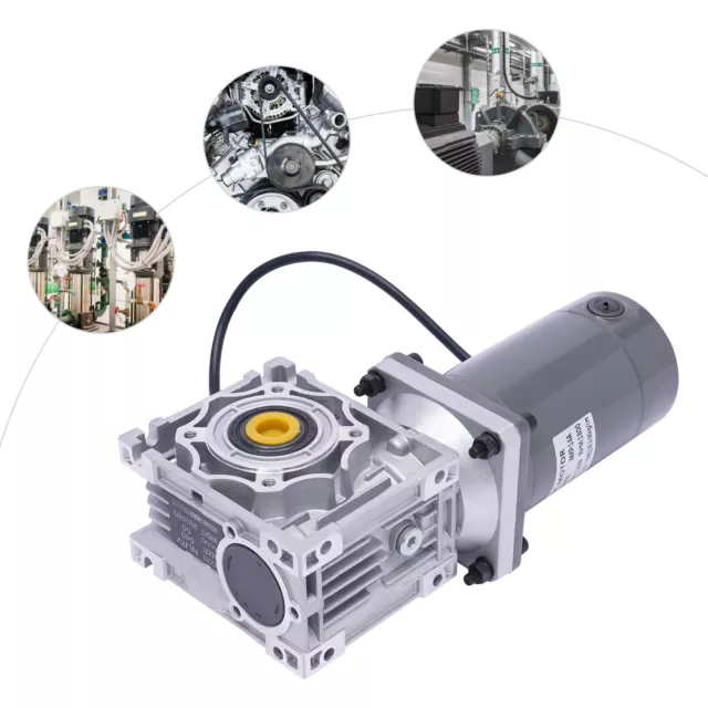 DC 12V Worm Gear Reducer Gearbox High Torque Electric RV Gear Motor 1800RPM 120W