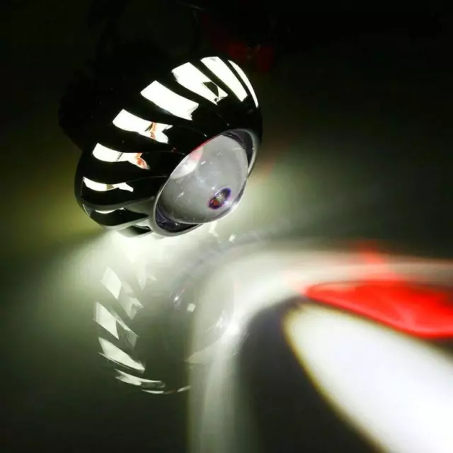 Projector Lens Dual Halo Angel Devil Eye Motorcycle Headlight Spot Light