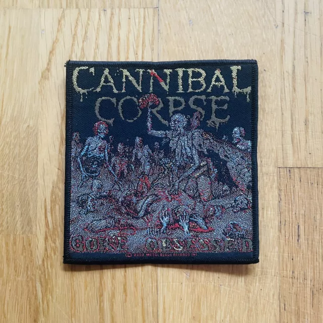 Cannibal Corpse - Gore Obsessed - Official Woven Patch © 2002