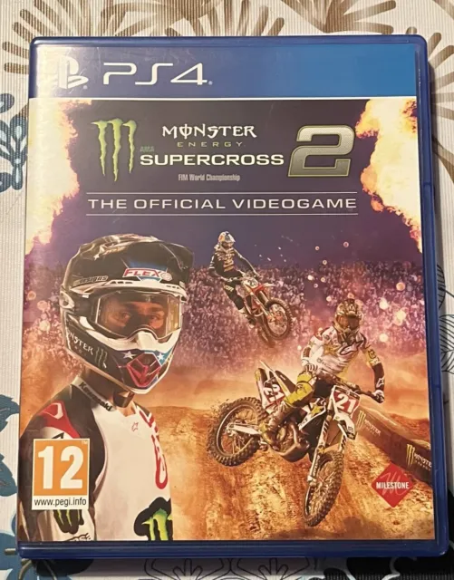 Monster Energy Supercross The Official Videogame 2 Ps4 Fr New