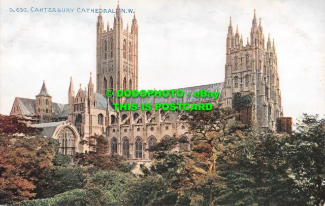 R543054 Canterbury Cathedral. The Photochrom. Celesque Series