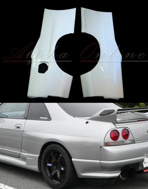 Full Length GTR Style Rear Over Fenders Pair For Nissan Skyline R33GTS GTST