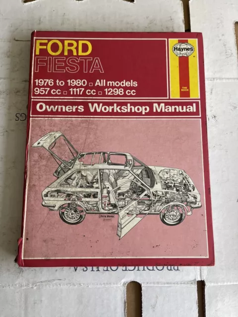 Ford Fiesta ALL MODELS 1976-1980 Haynes Owners Workshop Manual Repair Book