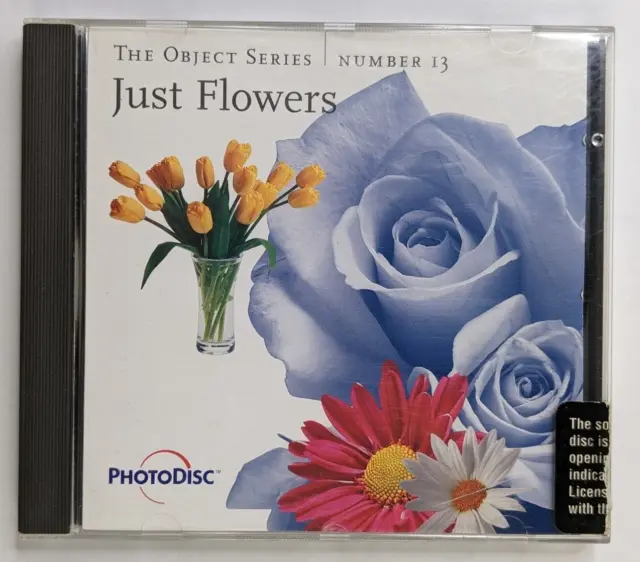 PhotoDisc Object Series 13, Just Flowers CD fotos de stock libres de regalías