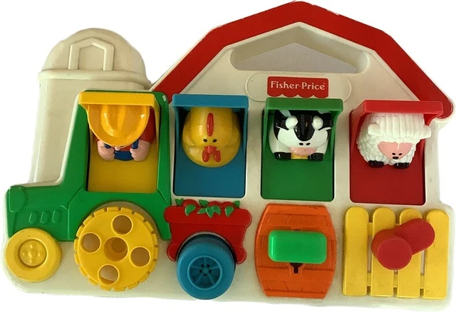 VINTAGE 1993 PRIX pêcheur 5826 grange animaux de ferme tracteur pop-up bébé jouet agriculteur EUR 18,87 - PicClick FR VINTAGE 1993 PRIX pêcheur 5826 grange animaux de ferme tracteur pop-up bébé jouet agriculteur EUR 18,87 - PicClick FR