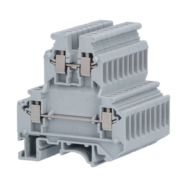 2 Layer Terminal Block 32A Combination Rail Terminals For Circuit For