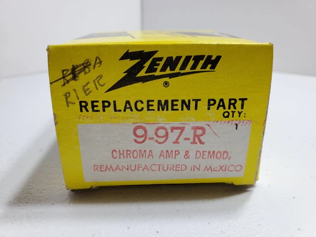 Vintage Zenith Replacement Part  9-97 R  B3/E23