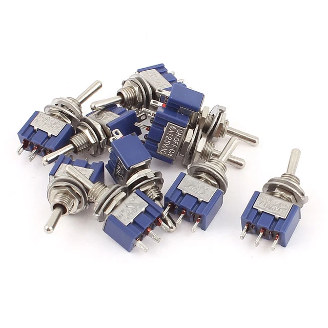 Interruttore A Levetta DPDT ON-OFF-ON - 6 Pin, 6A 125V AC | Per Fai Da Te E Modellismo - Foto 8