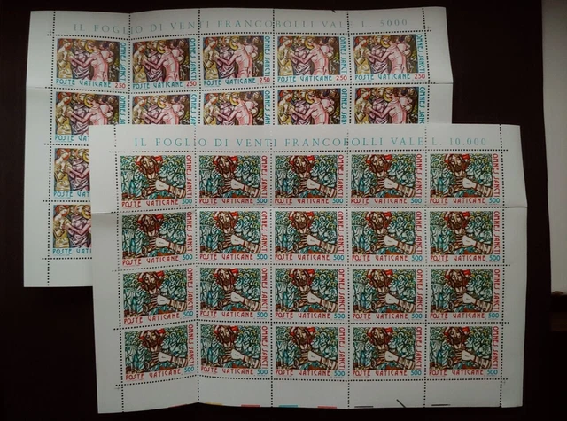 Early Omnes Sancti Set Complete Sheets Vf Mnh Italy Italia Vatican B746.26 $0.99