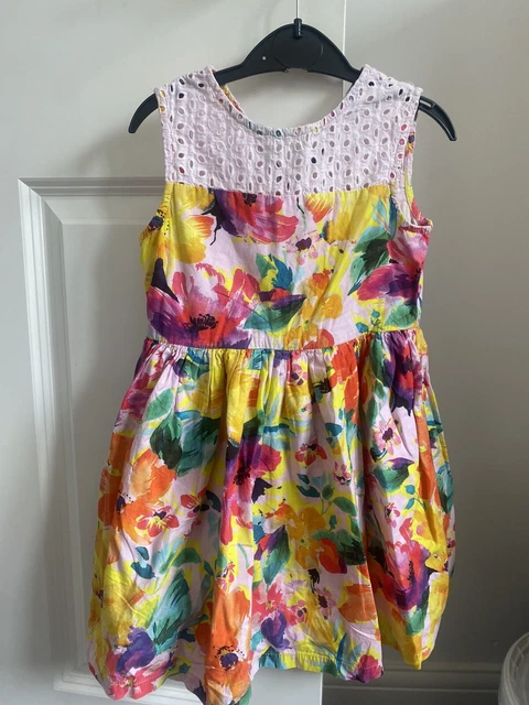 Girls John Lewis Summer Dress Age 4 Years Floral Ted Baker