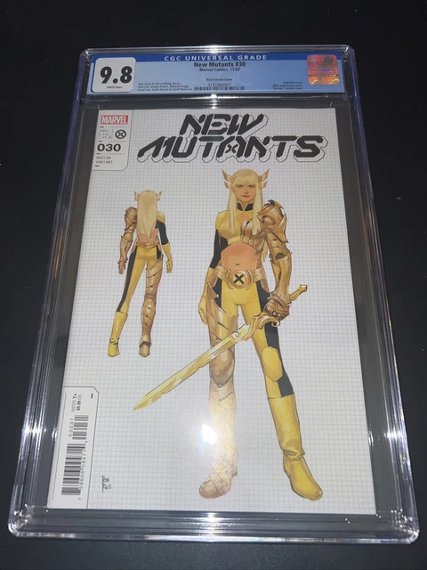 New Mutants #30 2022 CGC 9.8 Rod Reis Design Variant