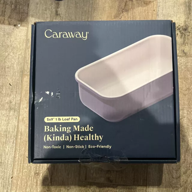 Caraway Loaf Pan Ceramic Non-Stick Coating 5x9" 1 lb